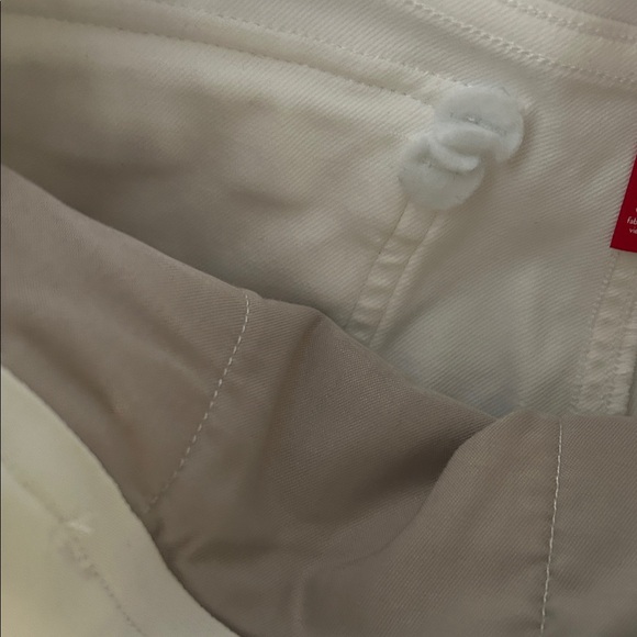 SPANX Stretch Twill Cropped Wide Leg White Pants -Size XS- NWT - Picture 6 of 12